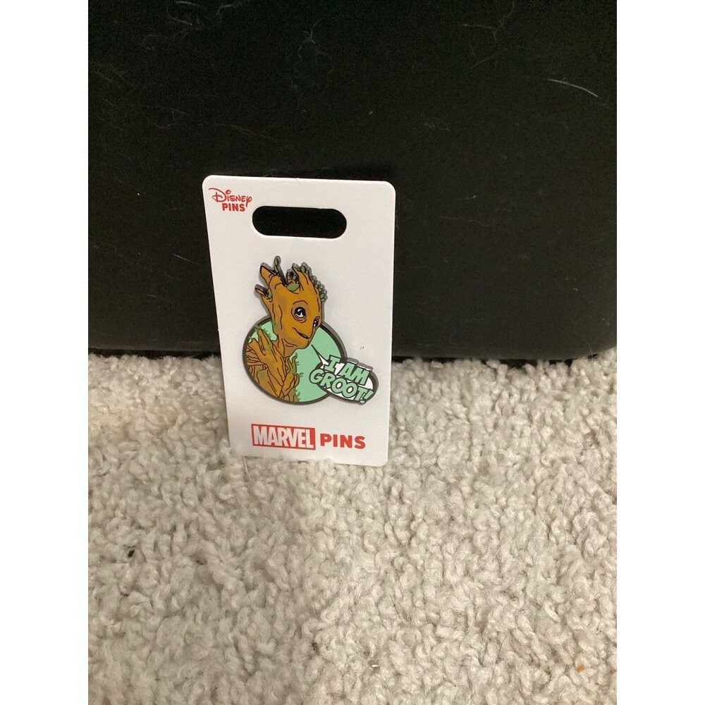 2024 Disney Parks I Am Groot! Quote Guardians Of The Galaxy Marvel OE Pin